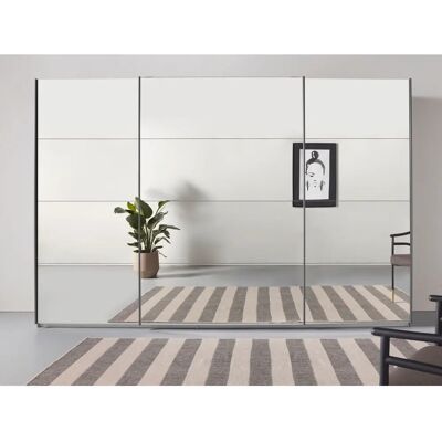 Rauch Oracle Kleiderschrank - grau, 315cm x 210cm x 62cm, mit Zubehör Rauch Oracle Kleiderschrank - grau, 315cm x 210cm x 62cm, mit Zubehör