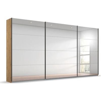 Rauch Oracle Kleiderschrank - Schiebetüren, Eiche Artisan, 360x229x62cm Rauch Oracle Kleiderschrank - Schiebetüren, Eiche Artisan, 360x229x62cm