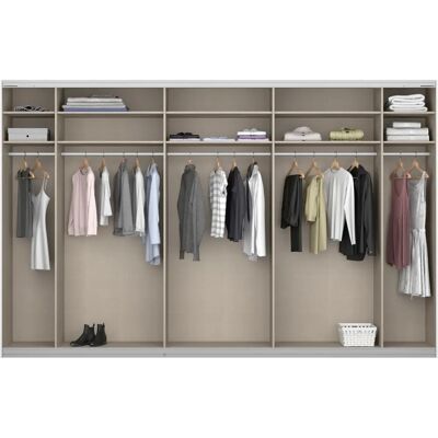 Rauch Oracle Kleiderschrank - 3-türig mit Spiegelfront Rauch Oracle Kleiderschrank - 3-türig mit Spiegelfront