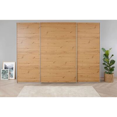 Rauch Koluna Kleiderschrank - Eiche Artisan, 3 Schiebetüren Rauch Koluna Kleiderschrank - Eiche Artisan, 3 Schiebetüren