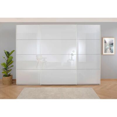 Rauch Koluna Schrank - 3 Schiebetüren, Glasfront, 315x210x62cm Rauch Koluna Schrank - 3 Schiebetüren, Glasfront, 315x210x62cm