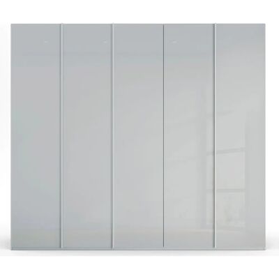 RAUCH Skat Meridian Kleiderschrank - 5 Türen, 251x223x63cm, Glasfront RAUCH Skat Meridian Kleiderschrank - 5 Türen, 251x223x63cm, Glasfront