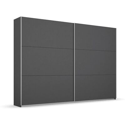 RAUCH Aurelio Kleiderschrank - 2 Schiebetüren, 3 Fachböden, 3 Stangen - Made in Germany RAUCH Aurelio Kleiderschrank - 2 Schiebetüren, 3 Fachböden, 3 Stangen - Made in Germany