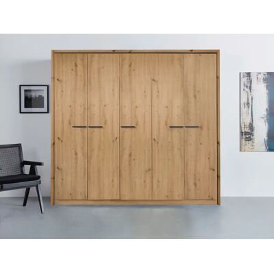 RAUCH Oteli Kleiderschrank - 5 Türen 230x212x58cm - Holz RAUCH Oteli Kleiderschrank - 5 Türen 230x212x58cm - Holz