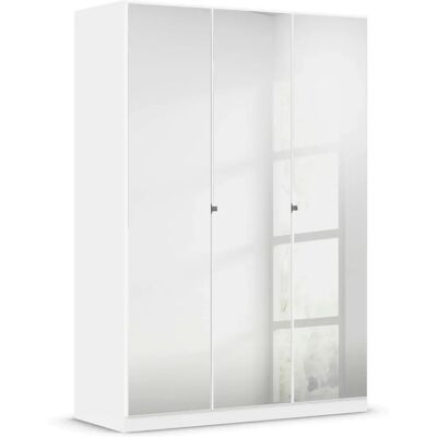 Rauch Reflect Kleiderschrank - 3-türig - Weiß & Spiegel Rauch Reflect Kleiderschrank - 3-türig - Weiß & Spiegel