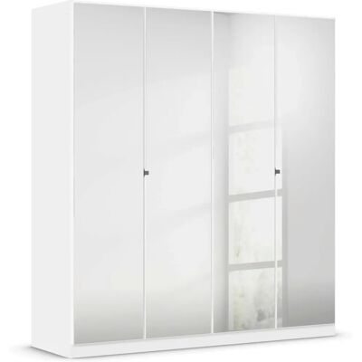 Rauch Reflect Kleiderschrank - 4 Einlegeböden, Spiegeltüren - Schrank Rauch Reflect Kleiderschrank - 4 Einlegeböden, Spiegeltüren - Schrank