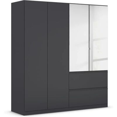 Rauch Costa Kleiderschrank - 4-türig, Grau Rauch Costa Kleiderschrank - 4-türig, Grau