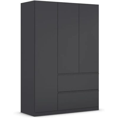 RAUCH Costa Kleiderschrank - grau metallic - 3-türig RAUCH Costa Kleiderschrank - grau metallic - 3-türig