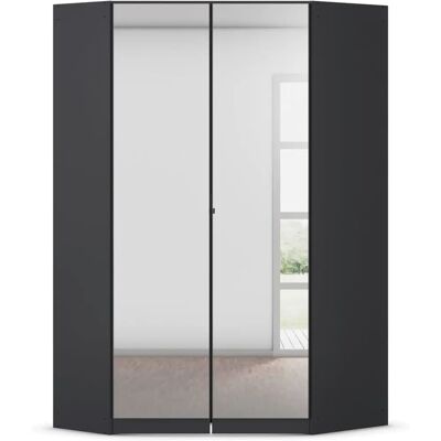RAUCH Costa Kleiderschrank - 2-türig, grau, Holzwerkstoff RAUCH Costa Kleiderschrank - 2-türig, grau, Holzwerkstoff