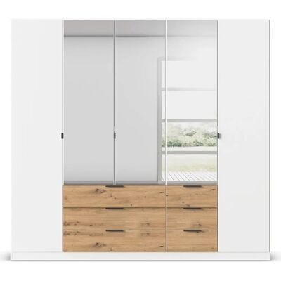 RAUCH Davoa Kleiderschrank - 5 Türen, Verstellbare Regale - Schrank RAUCH Davoa Kleiderschrank - 5 Türen, Verstellbare Regale - Schrank