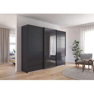 Rauch Elara Kleiderschrank - Glastür & Spiegel Rauch Elara Kleiderschrank - Glastür & Spiegel