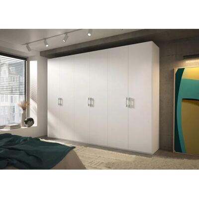 Musterring Henderson Kleiderschrank - 6 Türen, 2 Breiten, Weiß Musterring Henderson Kleiderschrank - 6 Türen, 2 Breiten, Weiß