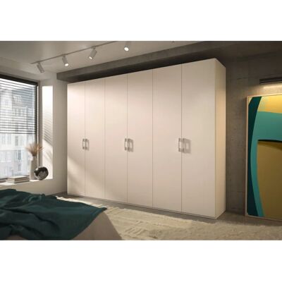 Musterring Henderson Kleiderschrank - 6 Türen, Beige, 301x223x60 cm Musterring Henderson Kleiderschrank - 6 Türen, Beige, 301x223x60 cm