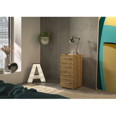 Musterring Henderson Sideboard - 4 Schubladen, Holz, Modern Musterring Henderson Sideboard - 4 Schubladen, Holz, Modern