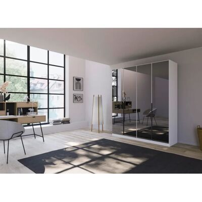 Sconto Skyla 181/210 Weiß Kleiderschrank - Schrank Sconto Skyla 181/210 Weiß Kleiderschrank - Schrank