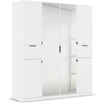 RAUCH Ticao Kleiderschrank - Verstellbare Einlegeböden, Spiegel, Made in Germany RAUCH Ticao Kleiderschrank - Verstellbare Einlegeböden, Spiegel, Made in Germany