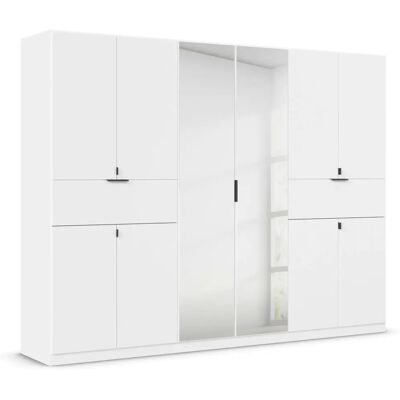 RAUCH Ticao Drehtürenschrank - 10 Türen, 2 Schubladen, Alpinweiß RAUCH Ticao Drehtürenschrank - 10 Türen, 2 Schubladen, Alpinweiß