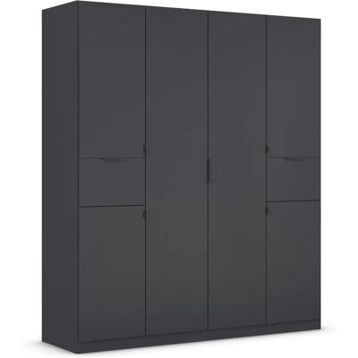 Rauch Ticao Kleiderschrank - 6 Türen, 2 Schubladen, Verstellbare Einlegeböden Rauch Ticao Kleiderschrank - 6 Türen, 2 Schubladen, Verstellbare Einlegeböden