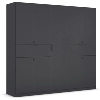RAUCH Ticao Kleiderschrank - 9 Türen, 3 Einlegeböden, 2 Schubladen RAUCH Ticao Kleiderschrank - 9 Türen, 3 Einlegeböden, 2 Schubladen