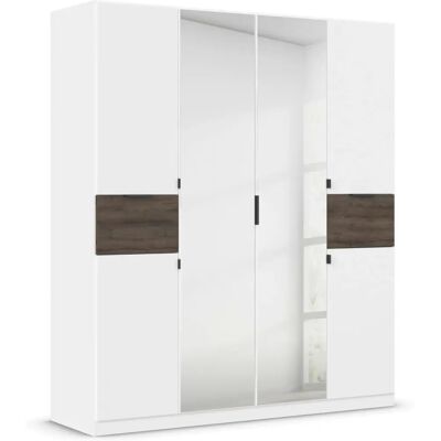 Rauch Ticao Kleiderschrank - 6-türiger Schrank mit 2 Schubladen Rauch Ticao Kleiderschrank - 6-türiger Schrank mit 2 Schubladen