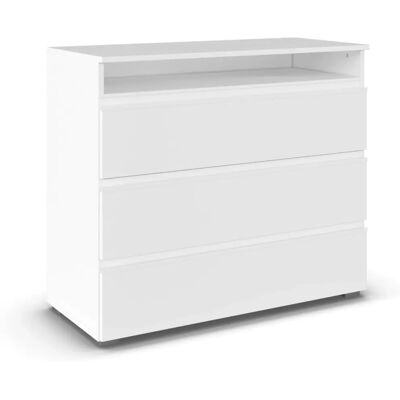 RAUCH Joel Sideboard - Alpinweiß - 93x42x81cm RAUCH Joel Sideboard - Alpinweiß - 93x42x81cm