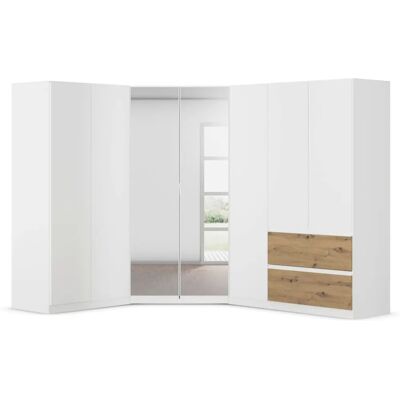 RAUCH Costa Kleiderschrank-Set mit Spiegel - 208cm RAUCH Costa Kleiderschrank-Set mit Spiegel - 208cm