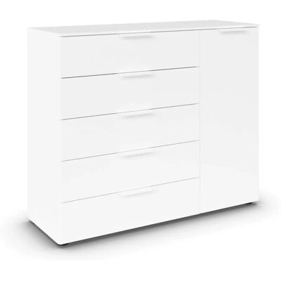 RAUCH Flipp Sideboard - 1 Tür 5 Schubladen - Alpinweiß RAUCH Flipp Sideboard - 1 Tür 5 Schubladen - Alpinweiß