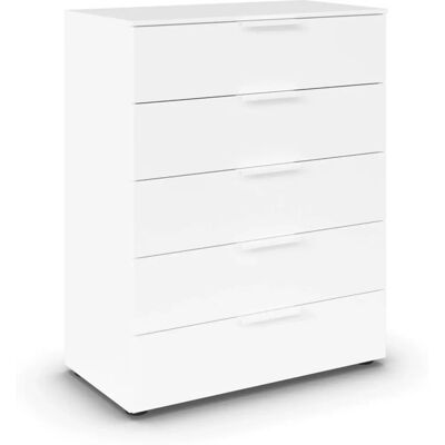 Sconto Kommode Weiß - 80x100 cm - Kommode Sconto Kommode Weiß - 80x100 cm - Kommode