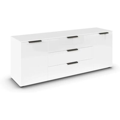Sconto Weiß Sideboard - Moderner, Vielseitiger Stauraum Sconto Weiß Sideboard - Moderner, Vielseitiger Stauraum