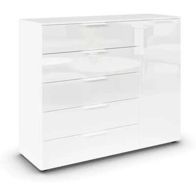 RAUCH Flipp Alpinweiß/Glas Kristallweiß Sideboard - Sideboard RAUCH Flipp Alpinweiß/Glas Kristallweiß Sideboard - Sideboard