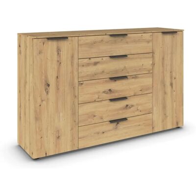 Höffner Frome - Holzfarben Sideboard - Zeitloses Design Höffner Frome - Holzfarben Sideboard - Zeitloses Design