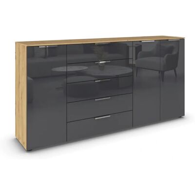 Sconto Holzfarben Sideboard - 199x100cm - Modern & Vielseitig Sconto Holzfarben Sideboard - 199x100cm - Modern & Vielseitig