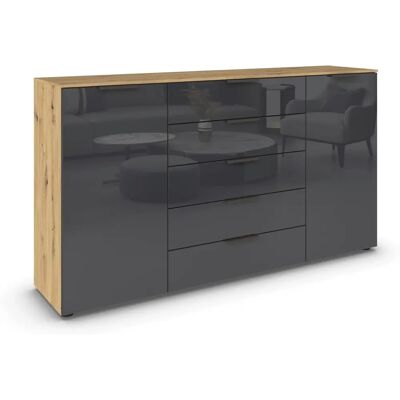 Höffner Frome - Holzfarben Sideboard - Zeitloses Design - Viel Stauraum Höffner Frome - Holzfarben Sideboard - Zeitloses Design - Viel Stauraum