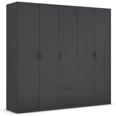 RAUCH Bari Drehtürenschrank - 5-türiger Kleiderschrank mit Schublade RAUCH Bari Drehtürenschrank - 5-türiger Kleiderschrank mit Schublade