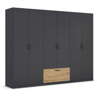 RAUCH Bari Drehtürenschrank - 6 Türen, 6 Einlegeböden, Holz, Made in Germany RAUCH Bari Drehtürenschrank - 6 Türen, 6 Einlegeböden, Holz, Made in Germany