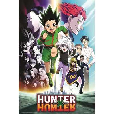 Close Up Hunter x Hunter affischgrupp - affisch Close Up Hunter x Hunter affischgrupp - affisch