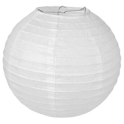 Linterna Pajoma 71695 - Papel blanco, 10 pulgadas, soporte metálico Linterna Pajoma 71695 - Papel blanco, 10 pulgadas, soporte metálico
