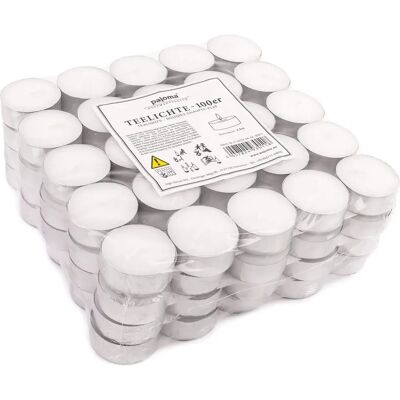 Candele al tea Pajoma - Senza Profumo, 4 Ore di Durata Candele al tea Pajoma - Senza Profumo, 4 Ore di Durata