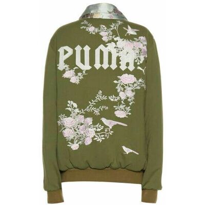 Puma x Rihanna Fenty Teal Wendbare Bomberjacke - Jacke Puma x Rihanna Fenty Teal Wendbare Bomberjacke - Jacke