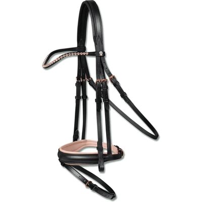 Waldhausen Waldhausen X Line Rosé Bridle - Chevalet - Publicité Waldhausen Waldhausen X Line Rosé Bridle - Chevalet - Publicité