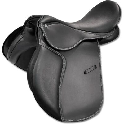 Waldhausen Vielseitigkeitssattel Synthetic Schwarz 39cm - Reitausrüstung Waldhausen Vielseitigkeitssattel Synthetic Schwarz 39cm - Reitausrüstung