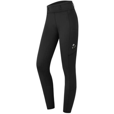 ELT Ella Damen Thermo-Reitleggings - Schwarz - Leggings ELT Ella Damen Thermo-Reitleggings - Schwarz - Leggings