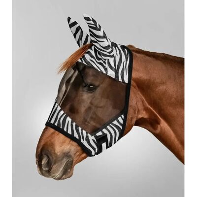 Waldhausen Fliegenmaske Zebra Schwarz/Weiß - Fliegenmaske Waldhausen Fliegenmaske Zebra Schwarz/Weiß - Fliegenmaske