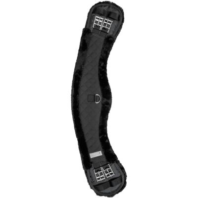 Courroie de selle en demi-lune courte Waldhausen - Noir/Noir - Girth de selle - Publicité Courroie de selle en demi-lune courte Waldhausen - Noir/Noir - Girth de selle - Publicité