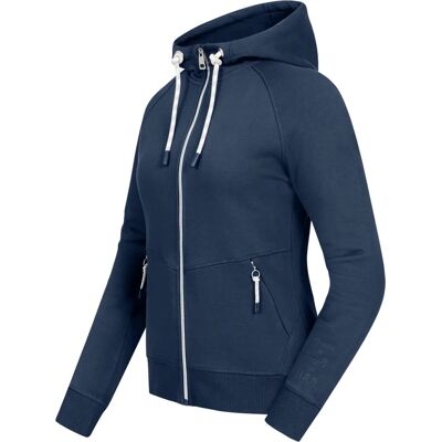 E.L.T Pamplona Hoodie Jacket - Breathable French Terry, Feminine Fit, Machine Washable E.L.T Pamplona Hoodie Jacket - Breathable French Terry, Feminine Fit, Machine Washable