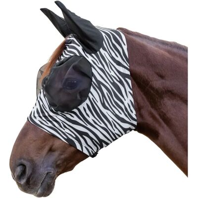 Waldhausen Puck Zebra Máscara Antimoscas - Protección Efectiva Waldhausen Puck Zebra Máscara Antimoscas - Protección Efectiva