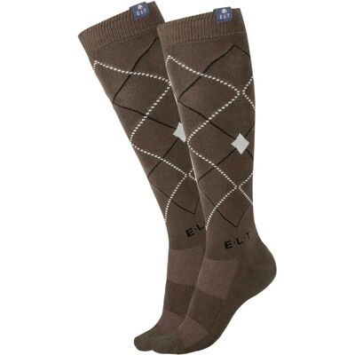 ELT Argyle Ridesokker - Atmungsaktiv, Modern Karo - Reitsocken ELT Argyle Ridesokker - Atmungsaktiv, Modern Karo - Reitsocken