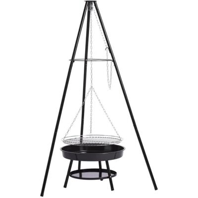 Kynast Tripod Hängegrill - Schwarz Garten BBQ Kynast Tripod Hängegrill - Schwarz Garten BBQ