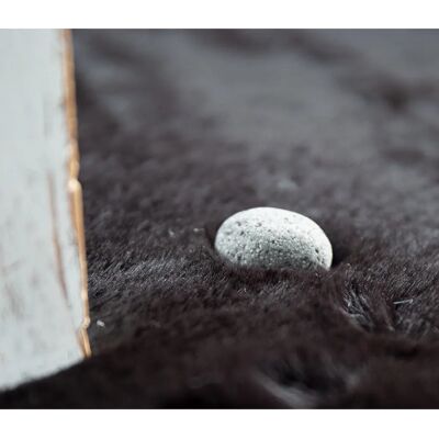 teppich.de - Felteppich Fluffy - Schwarz - 200 cm Quadrat - Rug teppich.de - Felteppich Fluffy - Schwarz - 200 cm Quadrat - Rug