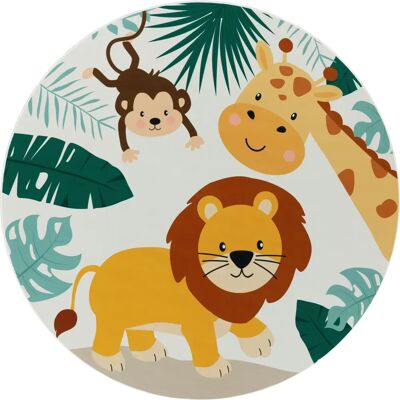 teppich.de - Bini - Beige - 200 cm rond - Rug - Publicité teppich.de - Bini - Beige - 200 cm rond - Rug - Publicité